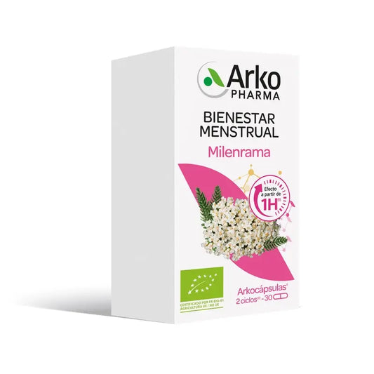 Arkopharma Arkocápsulas Schafgarbe, 30 Bio-Kapseln