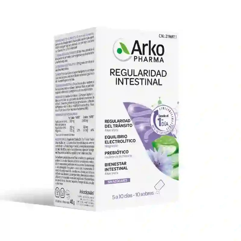 Arkopharma Arkocápsulas Intestinal Transit, 10 Einheiten