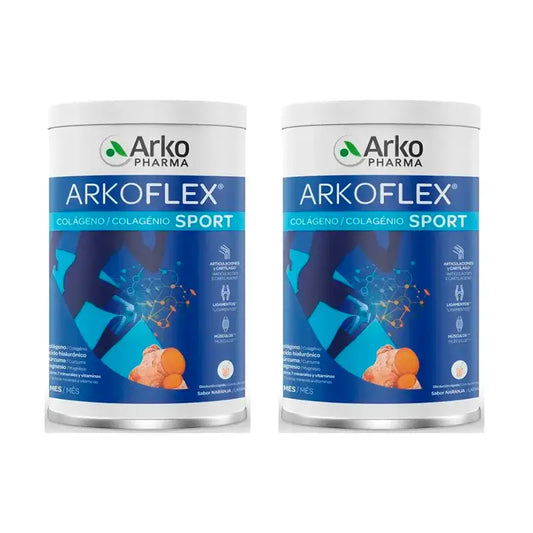 Arkopharma Arkoflex DoleXpert Kollagen Orangengeschmack, 2X390g