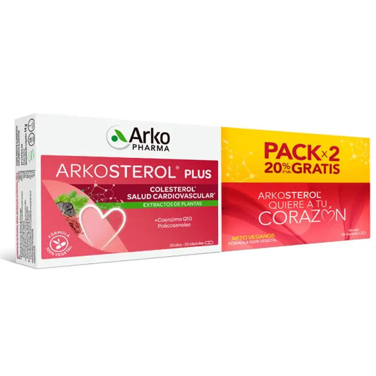 Arkosterol Plus Pack 60 Capsules Arkopharma