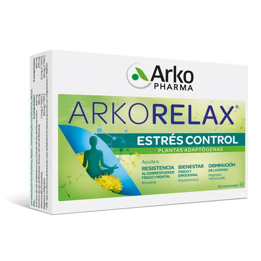 Arkopharma Arkorelax Stress Control, 30 Tabletten
