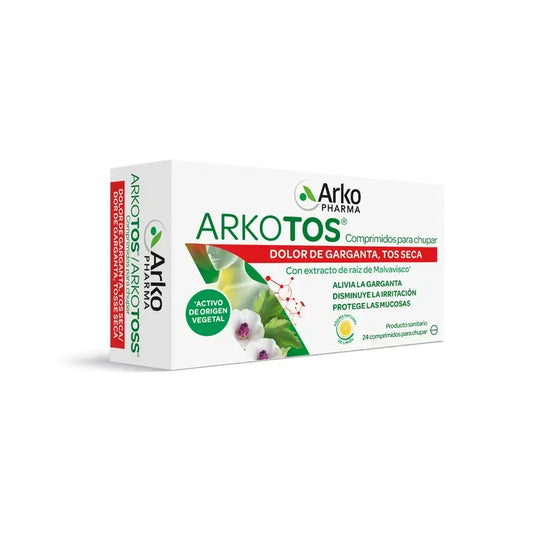 Arkopharma Arkotos Trockener Husten, 24 Tabletten