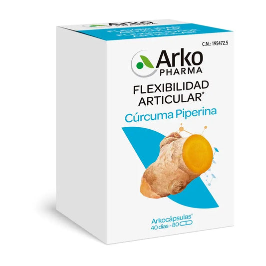 Arkopharma Kurkuma Bio, 80 Kapseln