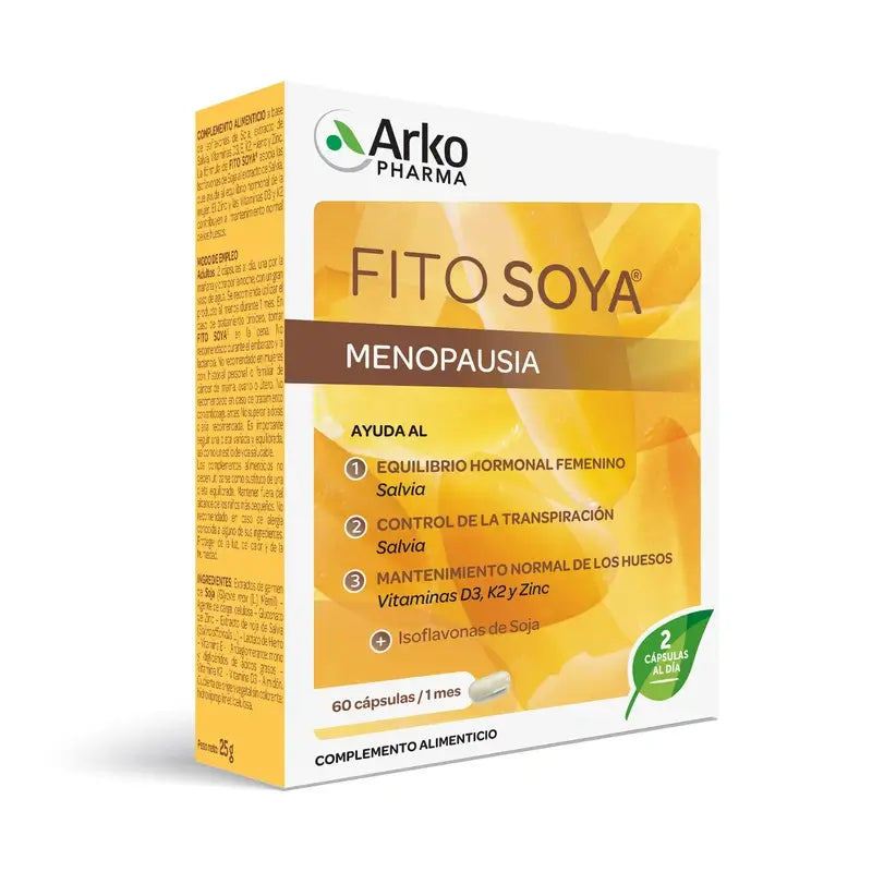Arkopharma Fitosoya Isoflavone, 60 Kapseln