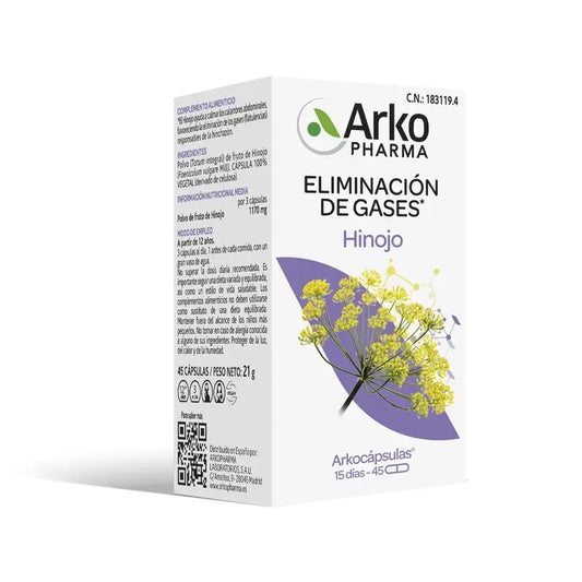 Arkopharma Arkocápsulas Fenchel, 45 Kapseln