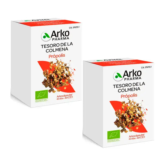 Arkopharma Propolis Bio, 2X80 Kapseln