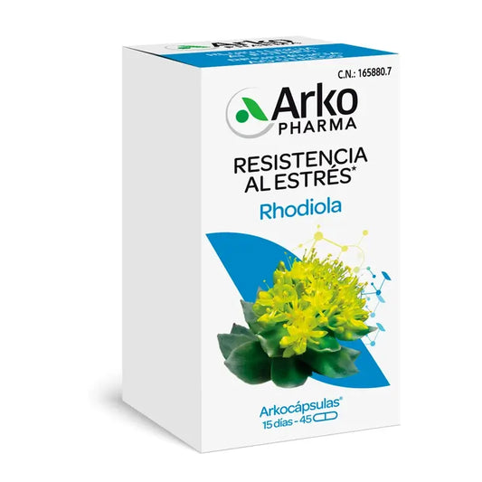 Arkopharma Arkocápsulas Rhodiola, 45 Kapseln