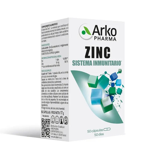 Arkopharma Zink, 50 Kapseln