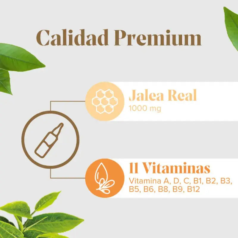 Arkopharma Arkoreal Gelée Royale Vitadefensas, 20 Ampullen