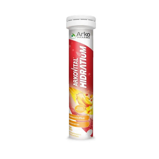 Arkovital Hidratium mit Mangogeschmack – Brausetabletten, 24 Stück