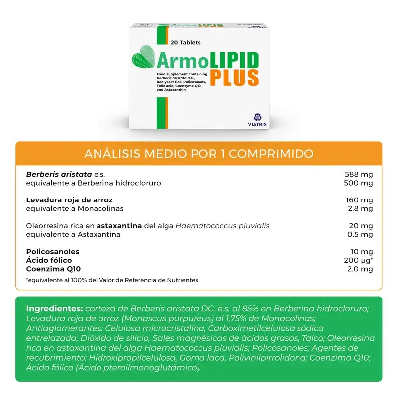 Armolipid Plus Cholesterin- und Triglyceridkontrolle, 30 Kapseln