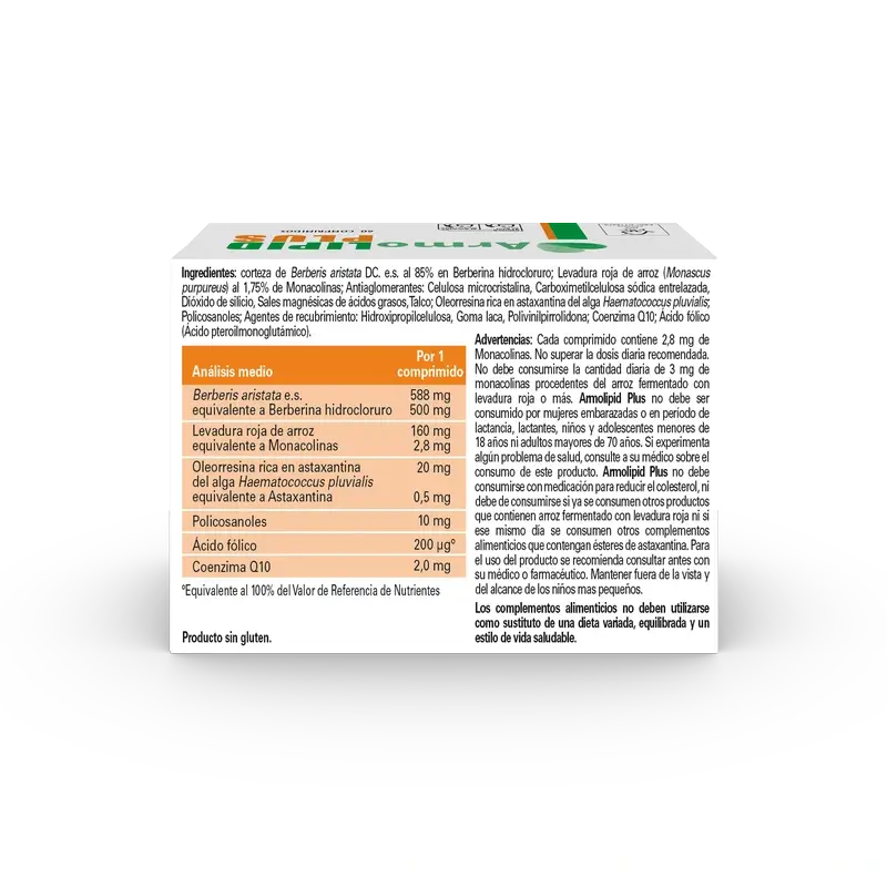 Armolipid Plus Cholesterin- und Triglyceridkontrolle, 60 Kapseln