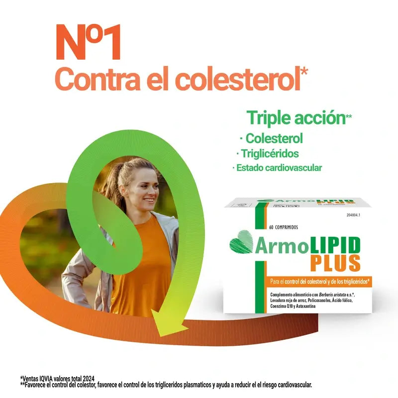 Armolipid Plus Cholesterin- und Triglyceridkontrolle, 60 Kapseln