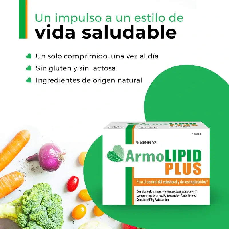Armolipid Plus Cholesterin- und Triglyceridkontrolle, 60 Kapseln