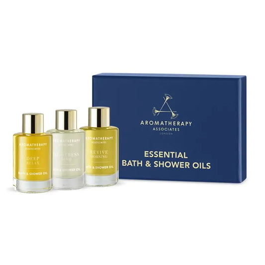 Aromatherapy Associates Ätherische Bade- und Duschöl-Kollektion (Relax, De-Stress, Revive), 27 ml