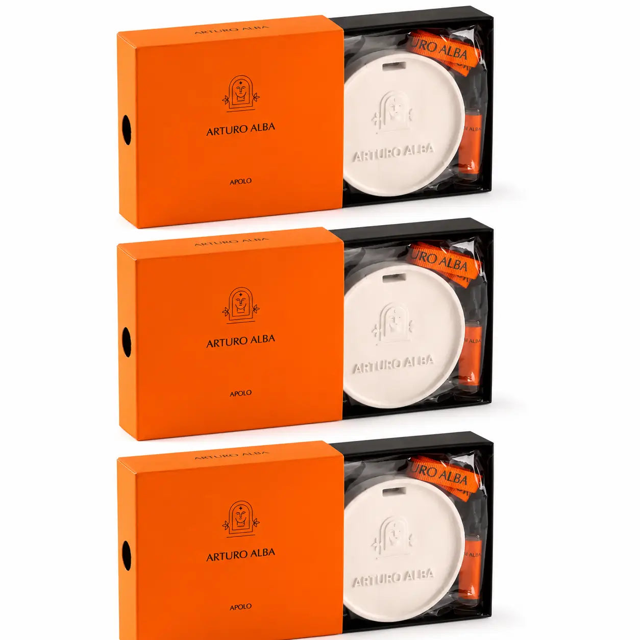 Arturo Alba En Suite Raumduft-Block „Apollo“, 1 Stück, 3er-Pack