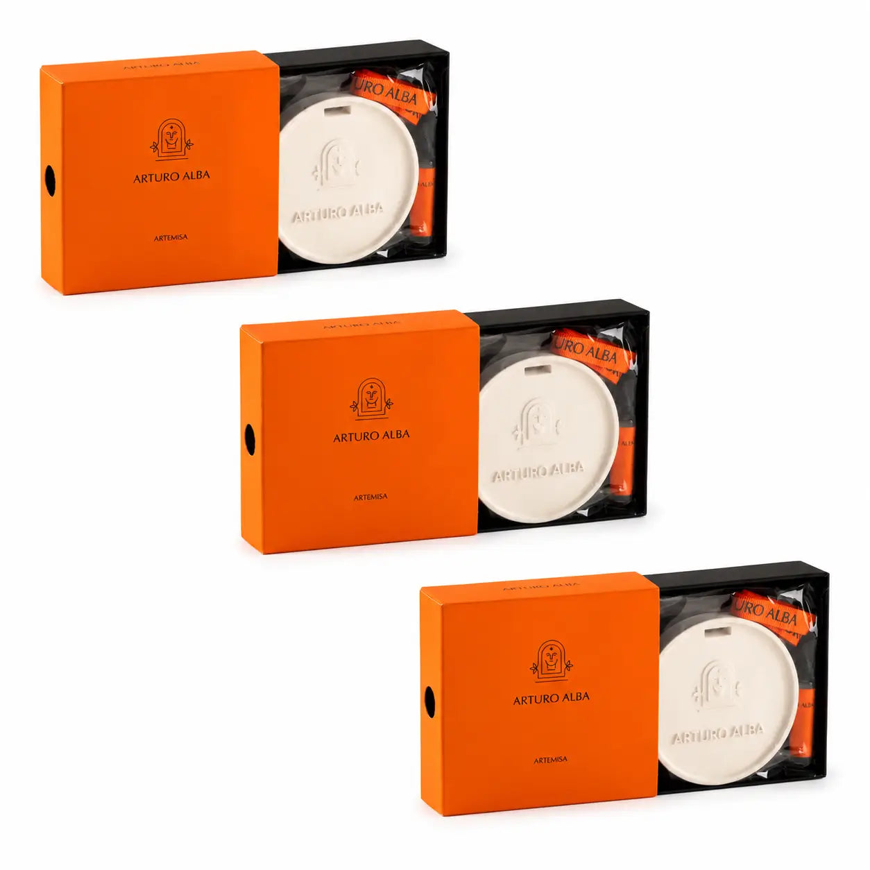 Arturo Alba En Suite Raumduft-Feststoff „Artemisa“, 1 Stück, 3er-Pack