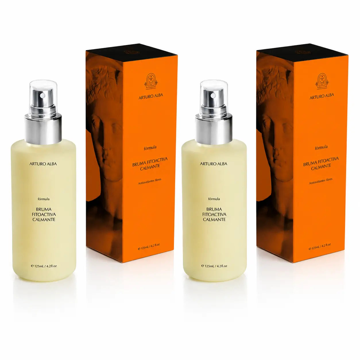 Arturo Alba Fitoactiva Beruhigendes Gesichtsspray 125 ml, 2er-Pack