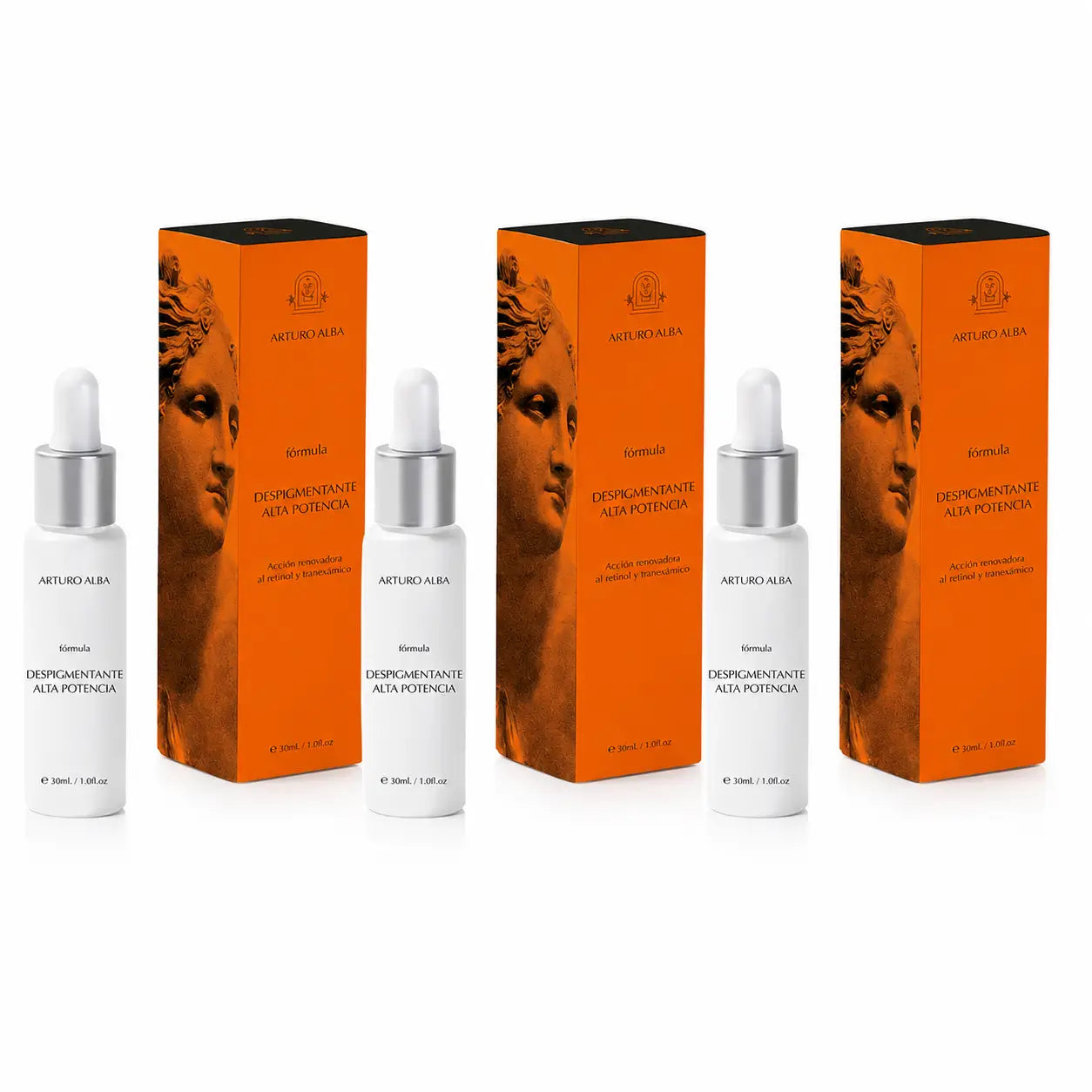 Arturo Alba Hochwirksames Aufhellungsmittel 30 ml, 3er-Pack