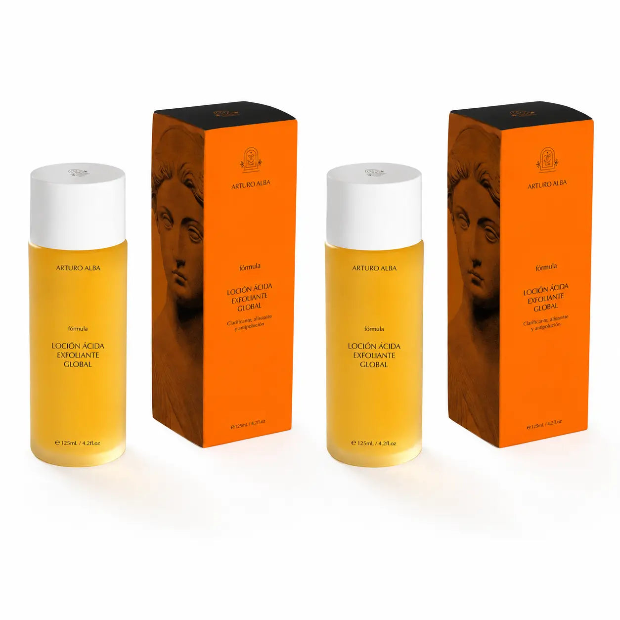 Arturo Alba Formula Peeling-Lotion für das ganze Gesicht 125 ml, 2er-Pack