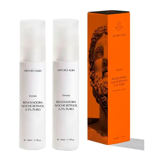 Arturo Alba Retinol Nacht Erneuerungsformel 0.5% Rein, 2 x 50 Ml