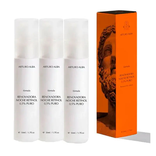Arturo Alba Retinol Nacht Erneuerungsformel 0.5% Rein, 3 x 50 Ml