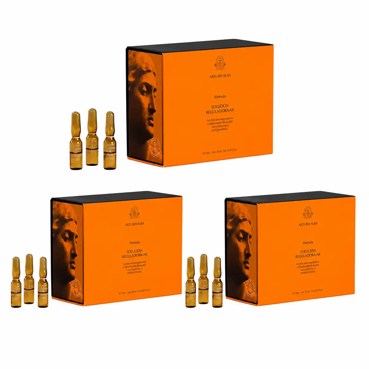 Arturo Alba Formula Solucion Reguladora – Ar 20 Ampullen à 1 ml, 3er-Pack