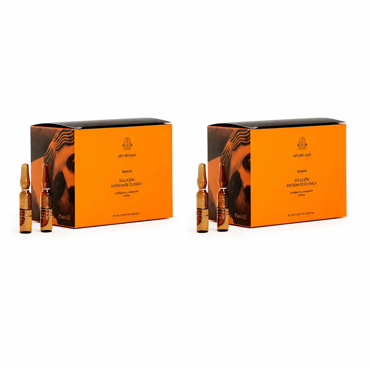 Arturo Alba Chemisches Peeling, 20 Ampullen à 150 ml, 2er-Pack