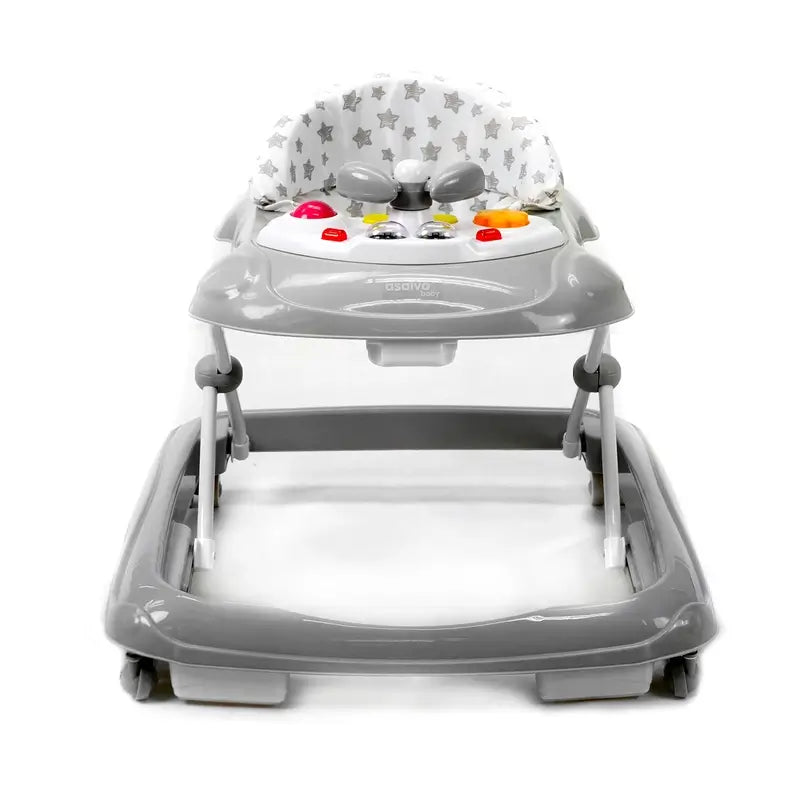 Asalvo Lauflernhilfe Sterne Grau