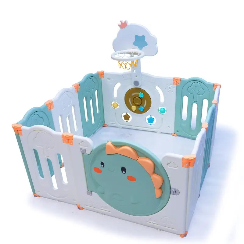 Asalvo Dino Spielplatz mit Aktivitätszentrum 8+2