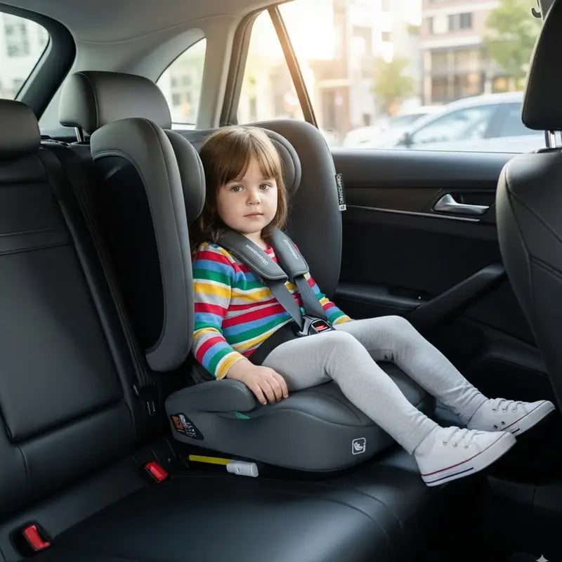 Asalvo Autositz 100-150 Cms Omniguard Grau m/ Isofix