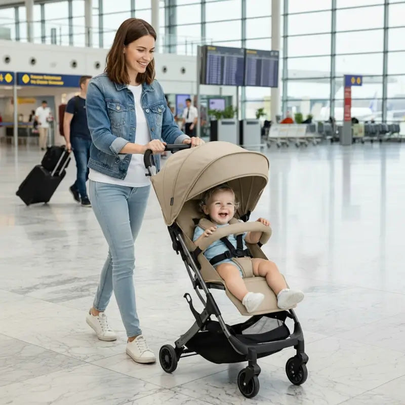Asalvo Kinderwagen Amsterdam Beige