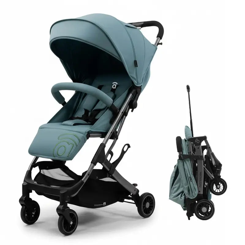 Asalvo Kinderwagen Amsterdam Grün