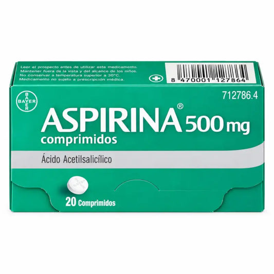 Aspirin 500 mg 20 Tabletten