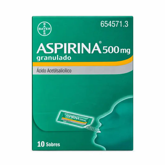 Aspirin Granulat 500 mg 10 Sachets