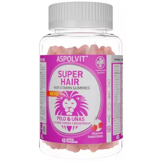 Aspolvit Gummibärchen Super Hair 60 Gummibärchen