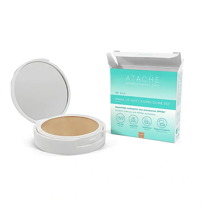 Atache Be Sun Make-up Anti-Aging LSF 50+ Light, 12 g