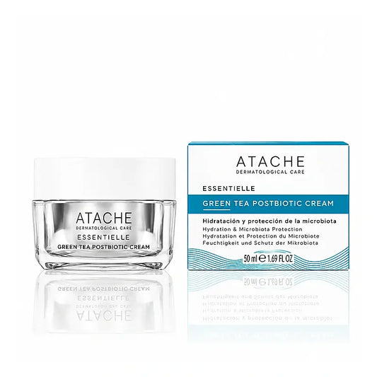 Atache Essentielle Postbiotische Grüntee-Creme, 50 ml