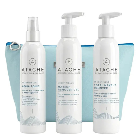 Atache Kosmetiktasche Cleansing Essentielle Oil+Gel+Tonic.