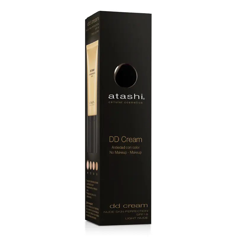 Atashi Dd feuchtigkeitsspendende Feuchtigkeitscreme mit Farbe Spf 15 - heller Farbton