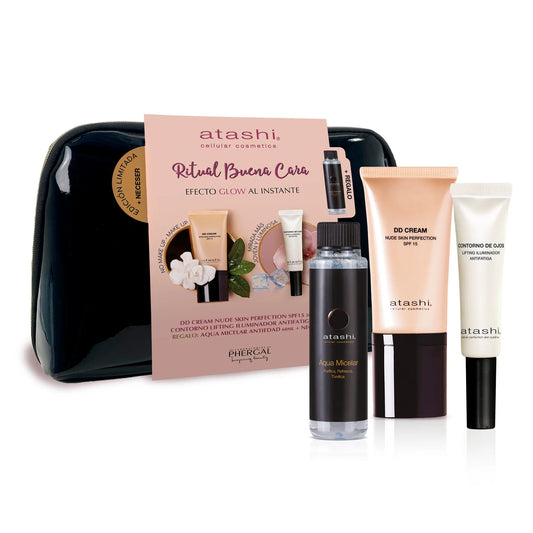 Gutes Gesicht Ritual Toilettenkoffer Dd Creme Auge Kontur Aufhellung Atashi