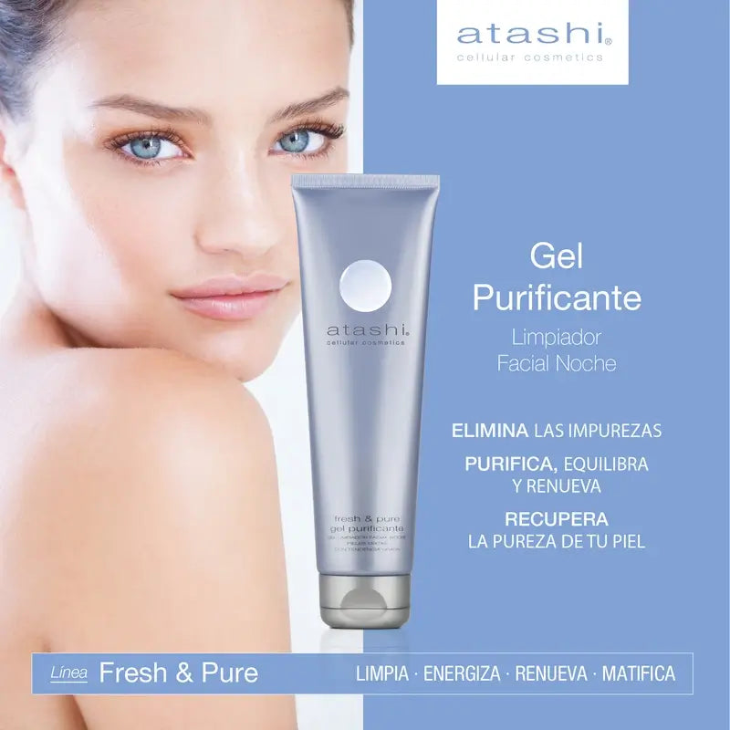 Atashi Gesichtsreinigungsgel Reinigend und mattierend Fettige Haut 150Ml