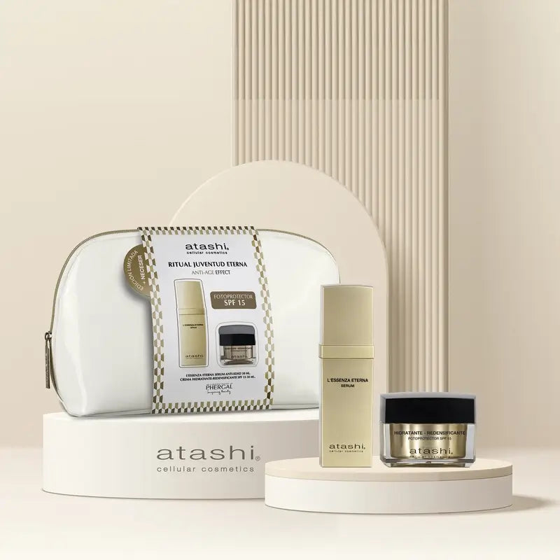 Atashi Ritual Eternal Youth Kosmetiktasche Anti-Ageing Serum Redensifying Moisturising Cream, 80 ml