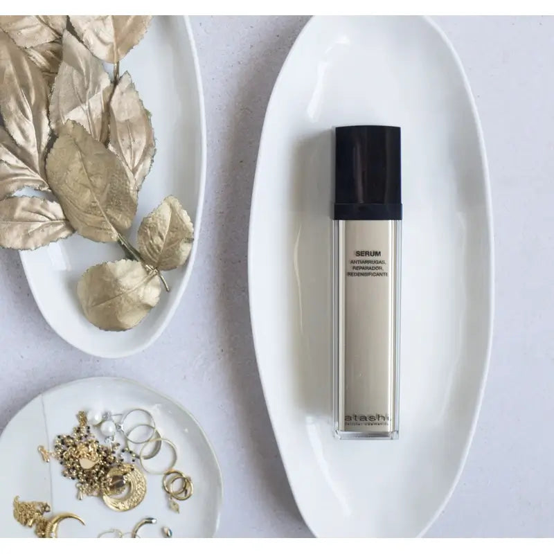 Atashi Anti-Ageing Redensifying Serum + Anti-Falten-Augenkonturenkasten