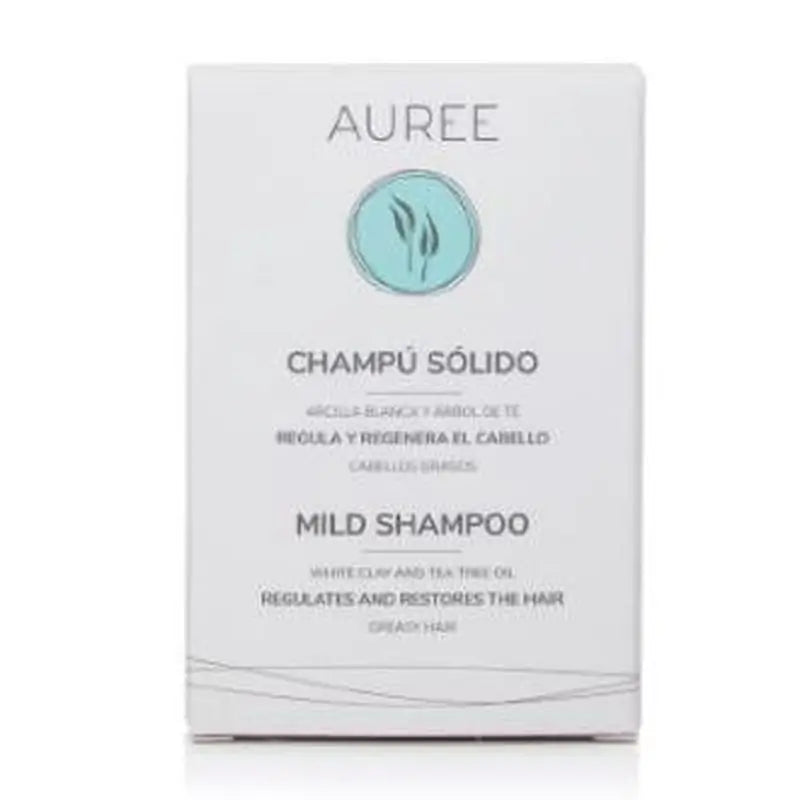 Auree Solid Shampoo Regulates And Regenerates 100Gr.