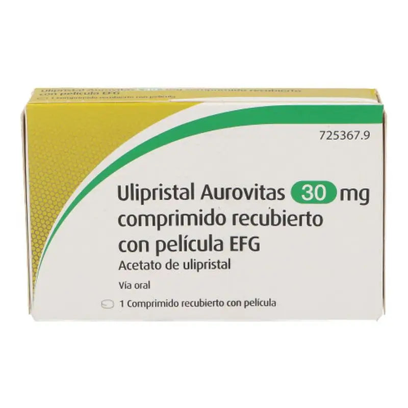 Aurovitas Ulipristal Efg 30 mg, 1 Tablet
