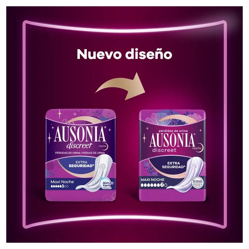 Ausonia Discreet Day & Night Ultra Urine Loss Pads, 12 Stück