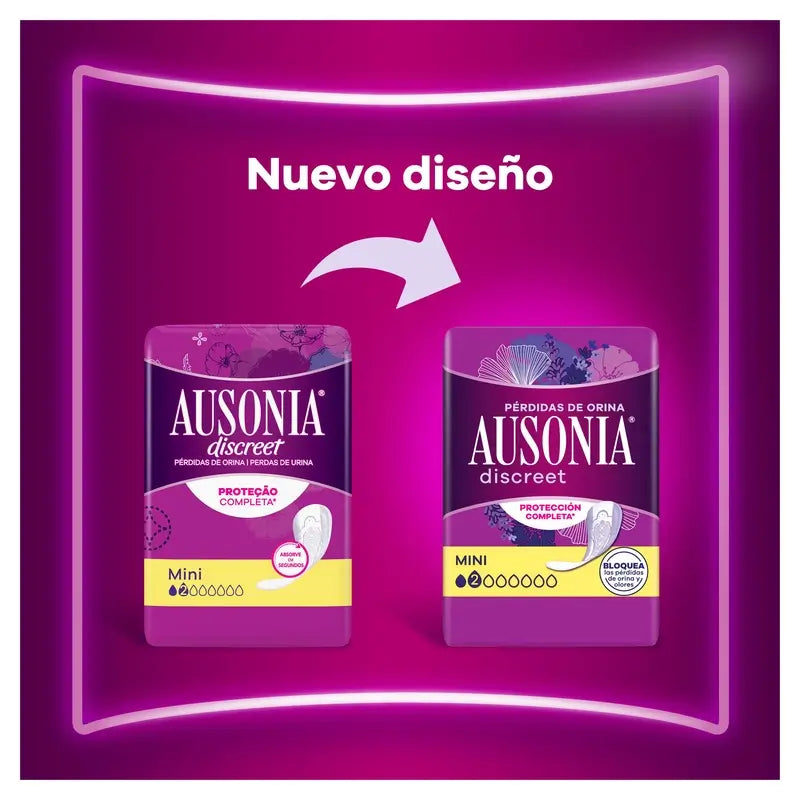 Ausonia Discreet Mini Plus Urinverlustpads, 20 Stück