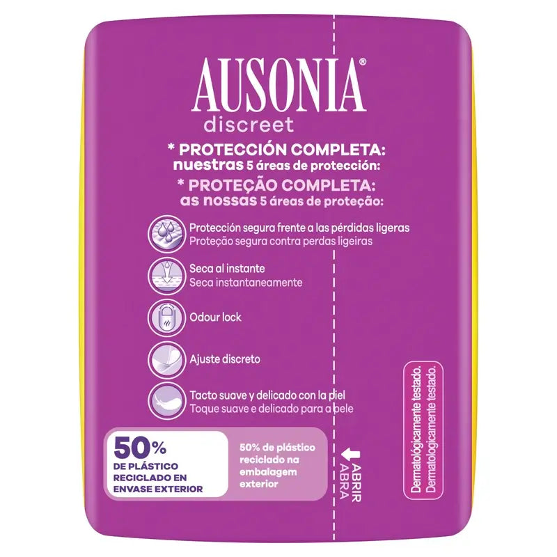 Ausonia Discreet Normal Urin Leckage Pads, 24 Einheiten