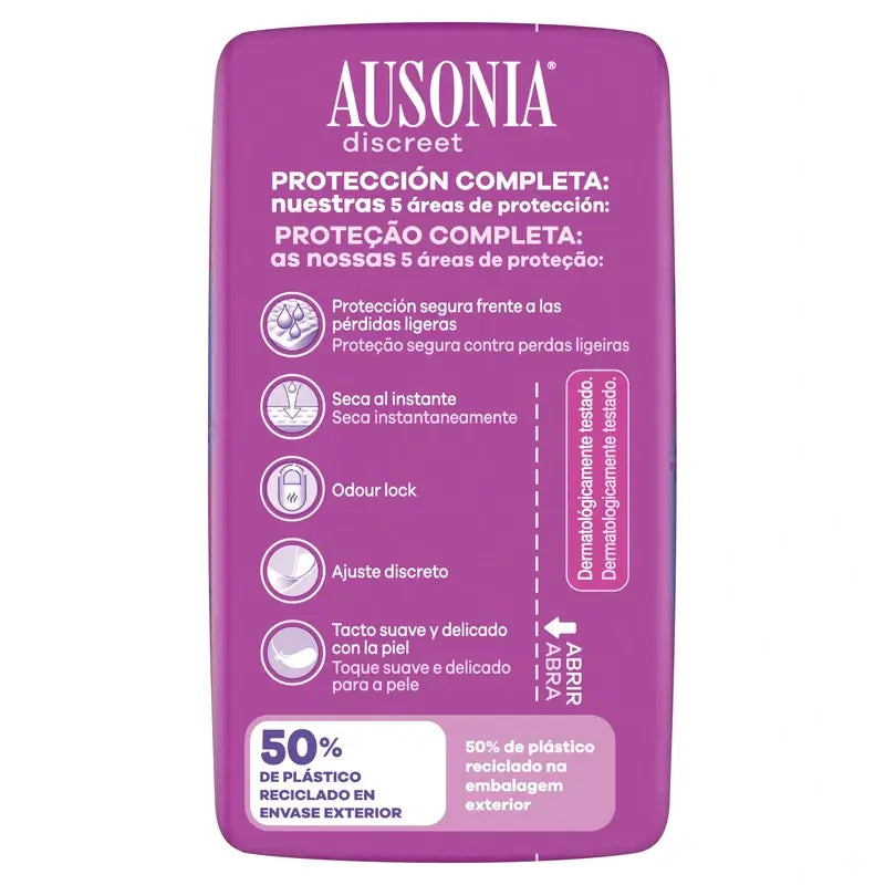 Ausonia Discreet Maxi Pads gegen Urinverlust, 10 Stück